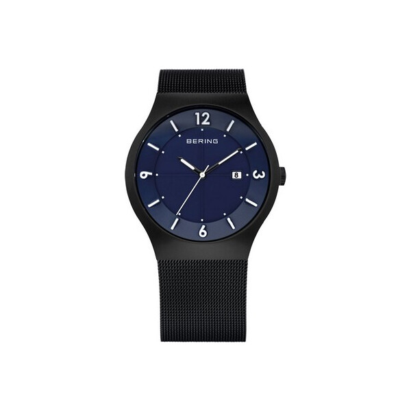 

Часы Bering Solaruhr Classic 14440-227 Herrenuhr schwarz blau 40 mm
