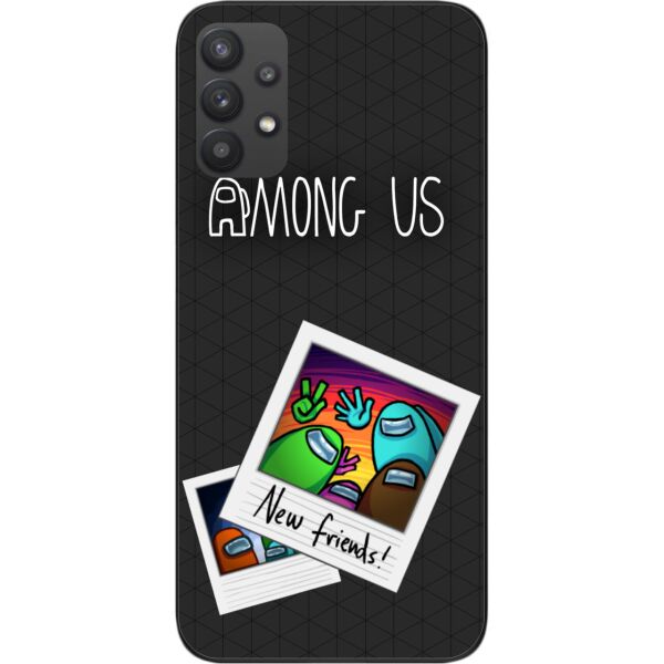 

Силиконовый чехол SMTT для Samsung A32 Galaxy A325 с картинкой Among us Друзья