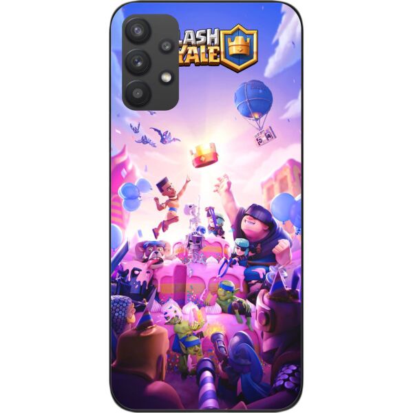 

Силиконовый чехол SMTT для Samsung A32 Galaxy A325 с картинкой Игры Клеш Рояль