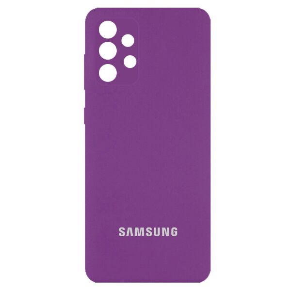 

Чехол Silicone Cover Full Camera (AA) для Samsung Galaxy A72 4G (Фиолетовый / Grape) (100082366)