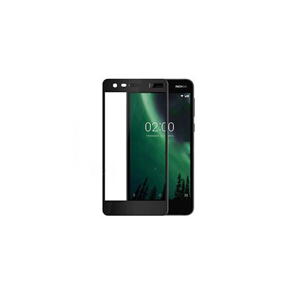

Захисне скло Glass Full Screen для Nokia 2 (Чорний)