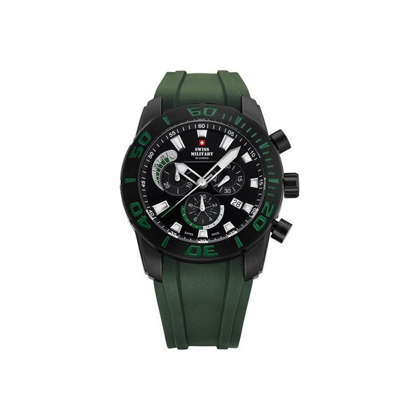 

Часы Swiss Military SM34031.03 Chronograph 44mm 10ATM
