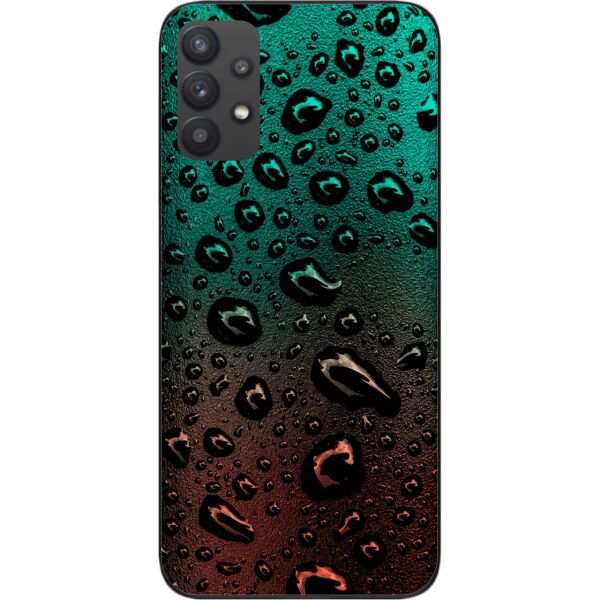 

Чехол силиконовый SMTT для Samsung A32 Galaxy A325 с картинкой Капли воды