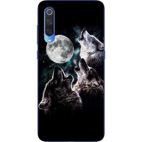 

Чехол Casemarket с картинкой силиконовый для Xiaomi Mi 9 SE Вой на луну