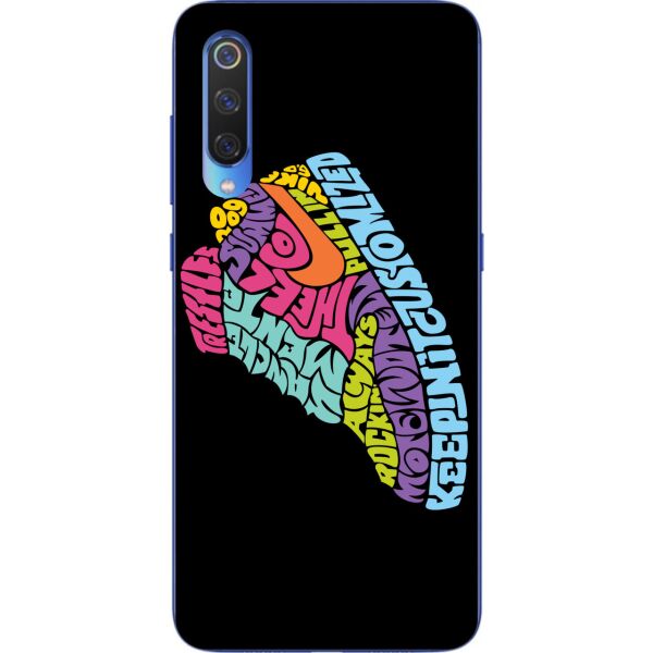 

Бампер силиконовый чехол Casemarket с картинкой для Xiaomi Mi 9 SE Яркий кроссовок