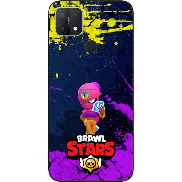 

Силиконовый чехол SMTT для OPPO A15s с картинкой Бравл Старс герой Тара