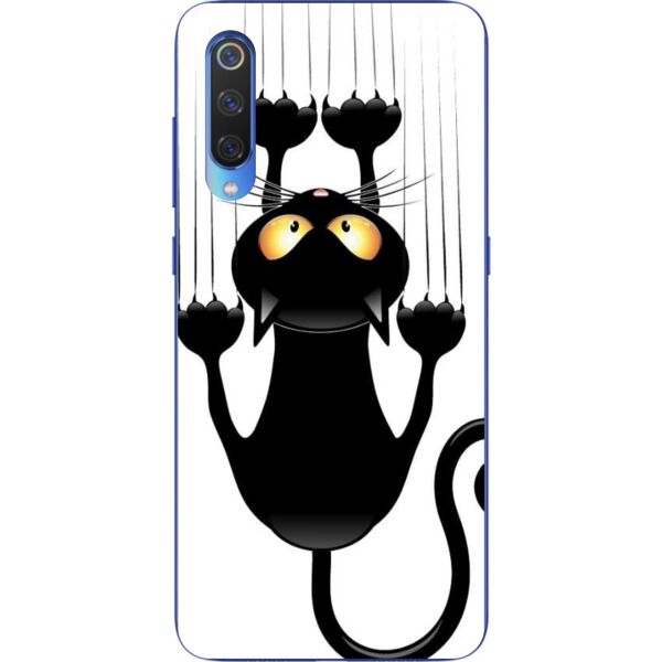 

Силиконовый бампер Casemarket с изображением для Xiaomi Mi 9 SE Черный кот