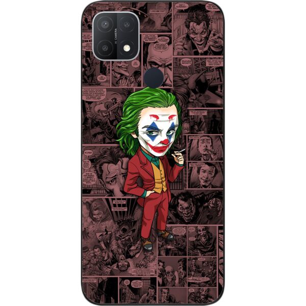 

Бампер силиконовый SMTT для OPPO A15s с рисунком Джокер