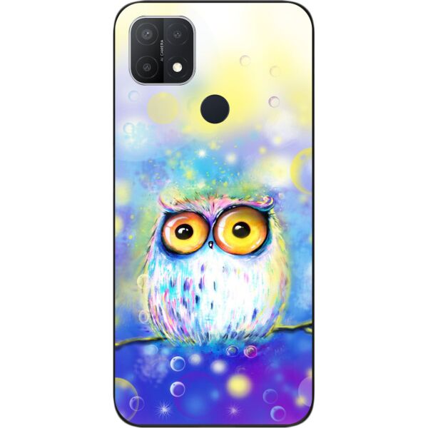 

Бампер силиконовый SMTT для OPPO A15s с рисунком Сова