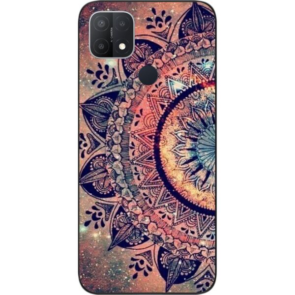 

Оригинальный силиконовый чехол SMTT для OPPO A15s с картинкой Мандала