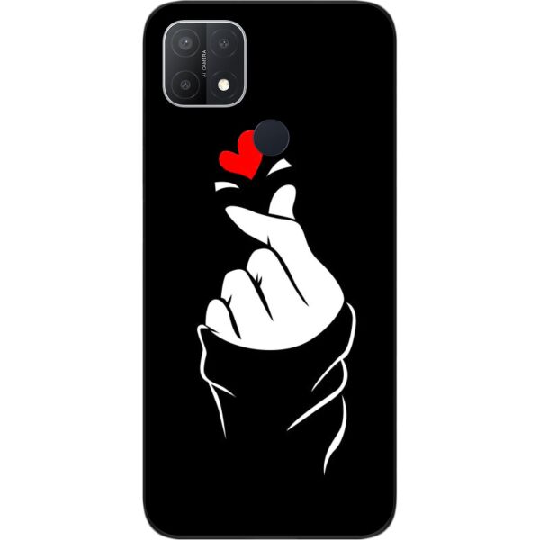

Чехол силиконовый SMTT для OPPO A15s с картинкой Рука