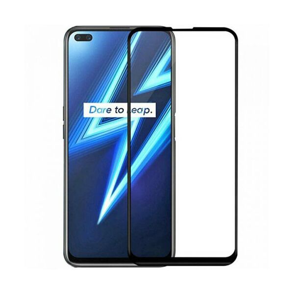 

Захисне скло Glass Full Glue для Realme 6 Pro (Чорний)