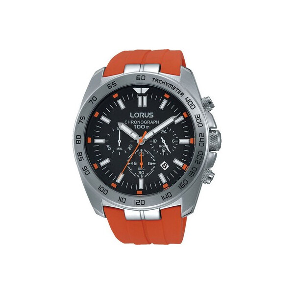 

Часы Lorus RT331EX9 Sport Chronograph 46mm silber orange 100M