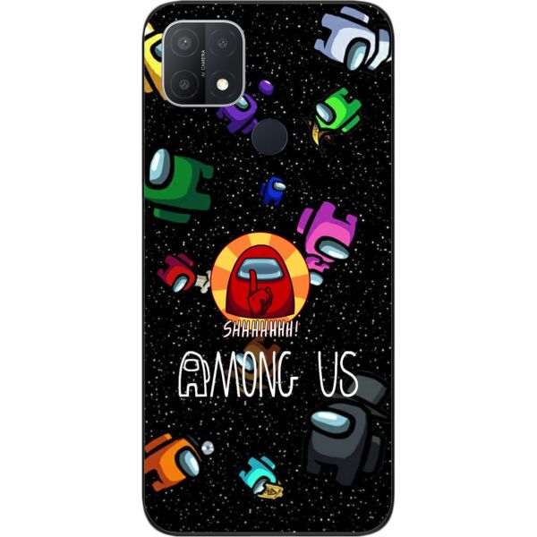 

Силиконовый чехол SMTT для OPPO A15s с картинкой Among Us Тихо
