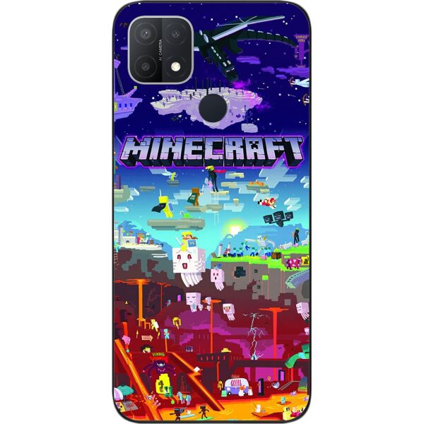 

Силиконовый чехол SMTT для OPPO A15s с картинкой Minecraft