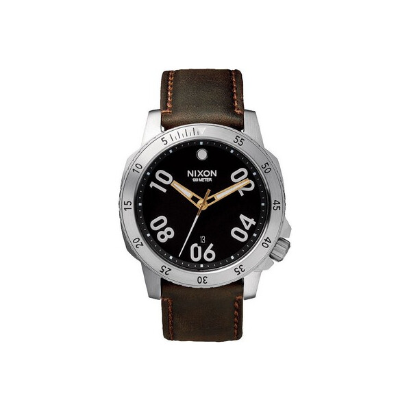 

Часы NIXON A508-019 Ranger Leather Black Brown 44mm 10ATM
