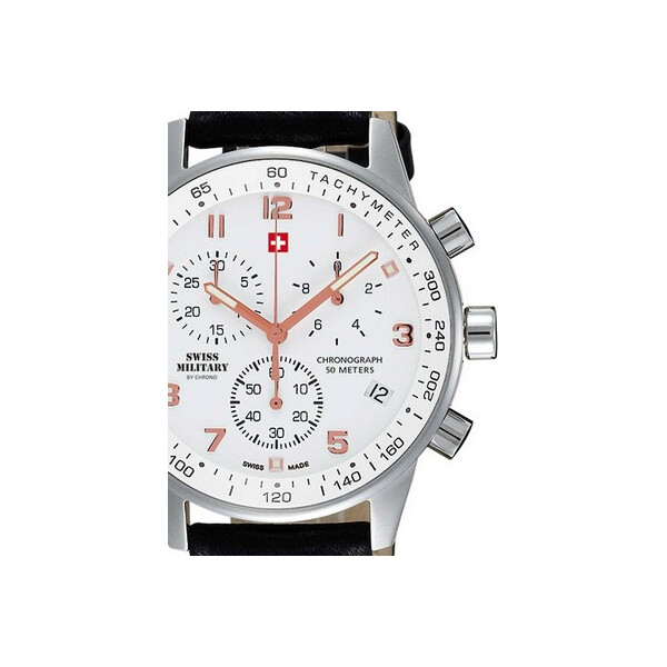 

Часы Swiss Military SM34012.11 Chronograph 41mm 5 ATM