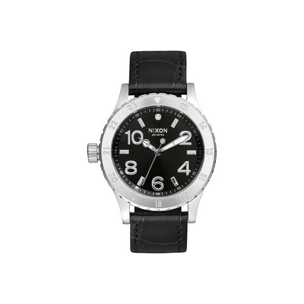

Часы NIXON A467-1886 38-20 Leather Black Gator 38mm 20ATM