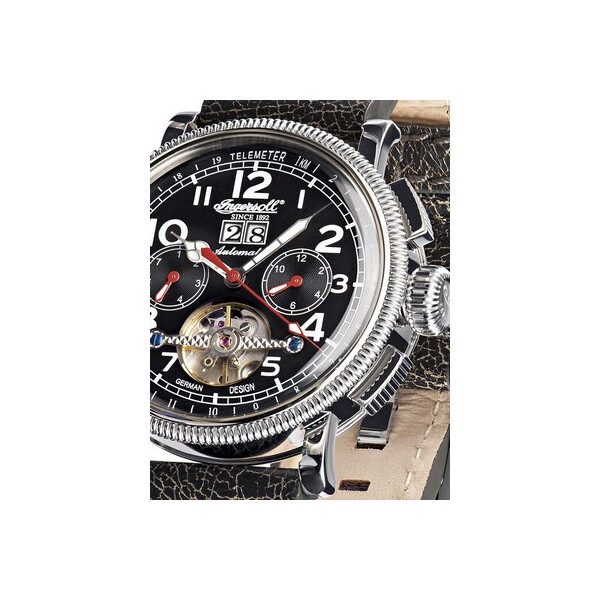 

Часы Ingersoll IN1827BKWH Princeton Automatik 44mm