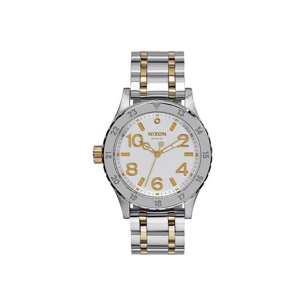

Часы NIXON A410-1921 38-20 Silver Gold 38mm 20ATM