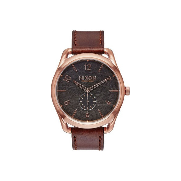 

Часы NIXON A465-1890 C45 Leather Rose Gold Brown 45mm 10ATM