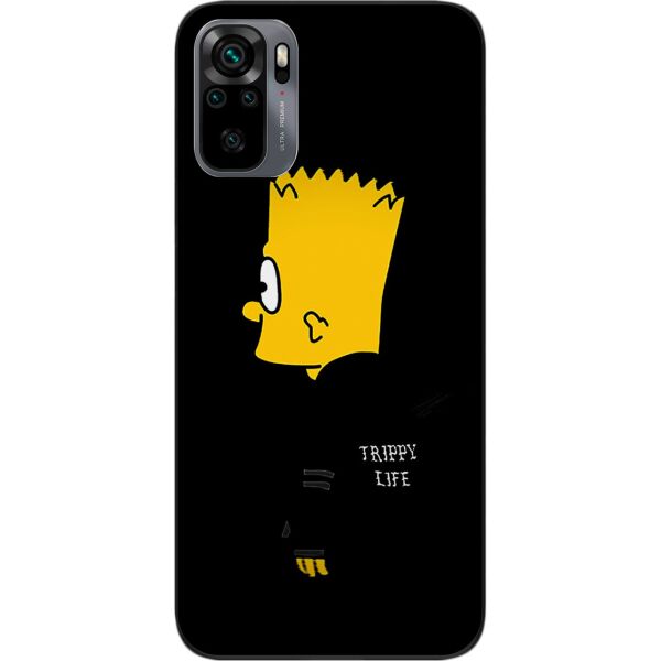 

Силиконовый бампер SMTT для Xiaomi Redmi Note 10 с изображением Симпсон
