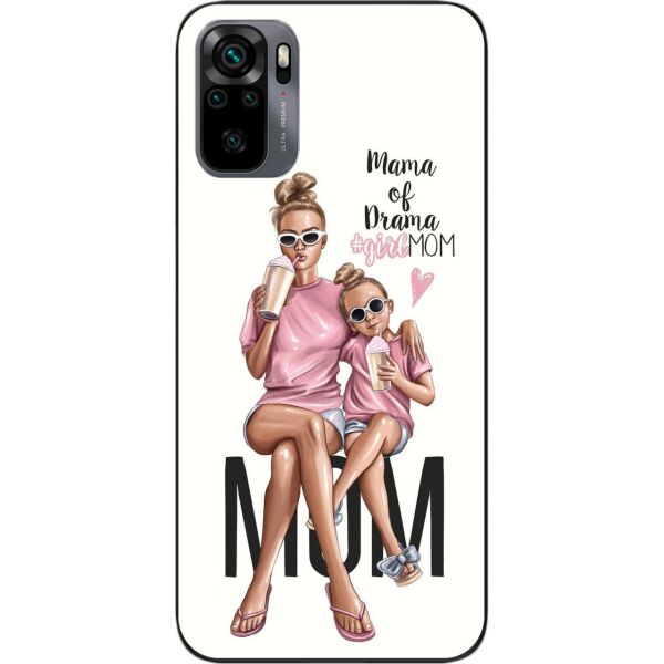 

Оригинальный чехол SMTT для Xiaomi Redmi Note 10 с картинкой Мама с дочкой