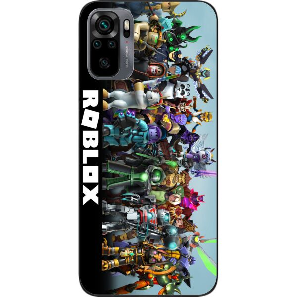 

Силиконовый чехол SMTT для Xiaomi Redmi Note 10 с картинкой Roblox Герой