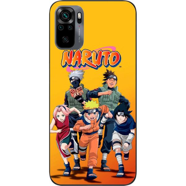 

Силиконовый чехол SMTT для Xiaomi Redmi Note 10 с картинкой Наруто