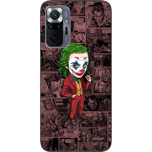 

Бампер силиконовый SMTT для Xiaomi Redmi Note 10 Pro с рисунком Джокер