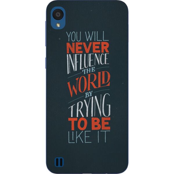 

Бампер силиконовый Casemarket чехол для ZTE Blade A5 2019 с картинкой Надпись