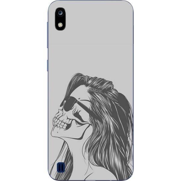 

Чехол силиконовый Casemarket с картинкой для ZTE Blade A7 2019 Девушка скелет