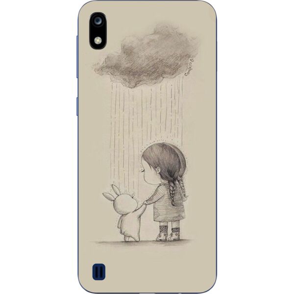 

Чехол Casemarket с картинкой силиконовый для ZTE Blade A7 2019 Девочка