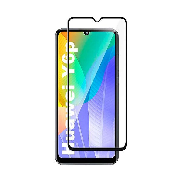 

Захисне скло Glass Full Glue для Huawei Y6P (MED-LX9) (Чорний)