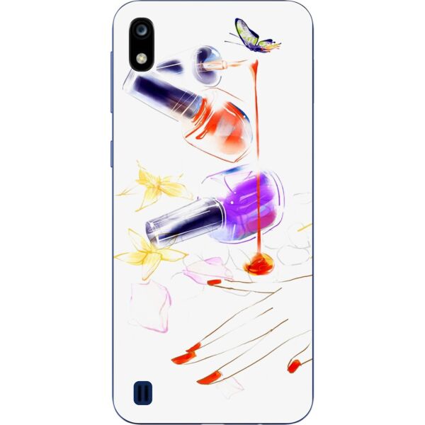 

Бампер силиконовый чехол Casemarket для ZTE Blade A7 2019 с картинкой Маникюр