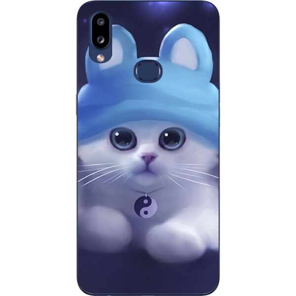 

Чехол Casemarket силиконовый с картинкой для Samsung A10s Galaxy A107F Котик в шапке