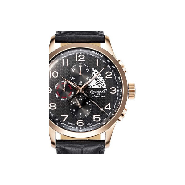 

Часы Ingersoll IN1514RBK Duwamish Automatik Herren 46mm 3ATM