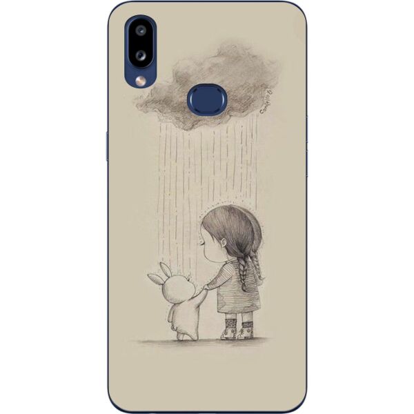 

Чехол Casemarket с картинкой силиконовый для Samsung A10s Galaxy A107F Девочка