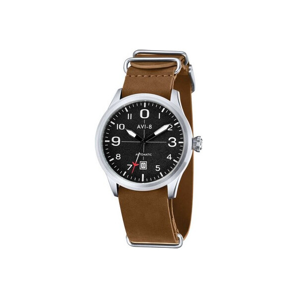 

Часы AVI-8 AV-4021-01 Flyboy Automatik 43mm 5ATM
