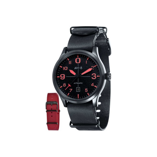 

Часы AVI-8 AV-4021-0E Flyboy Automatik 43mm 5ATM