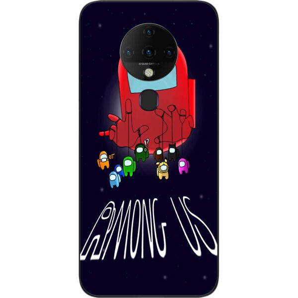 

Силиконовый чехол SMTT для Tecno Spark 6 с картинкой Among us Марионетки