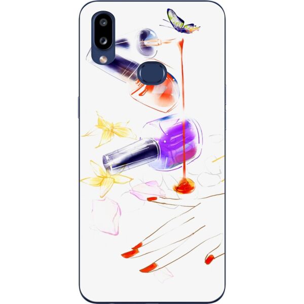 

Бампер силиконовый чехол Casemarket для Samsung A10s Galaxy A107F с картинкой Маникюр