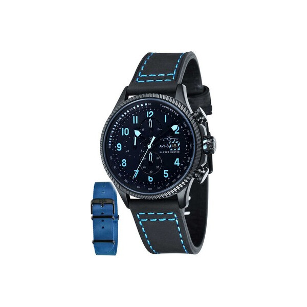 

Часы AVI-8 AV-4036-04 Hawker Hunter Chrono 45mm 5ATM