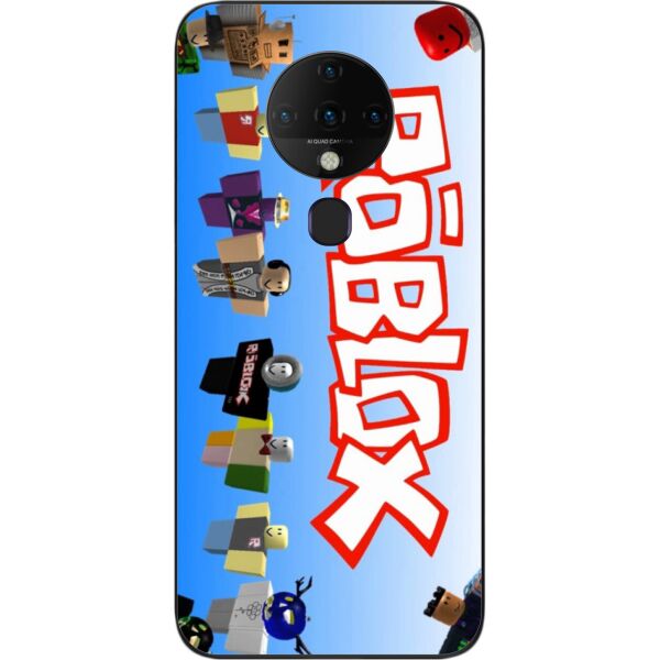 

Силиконовый чехол SMTT для Tecno Spark 6 с картинкой Игры Roblox