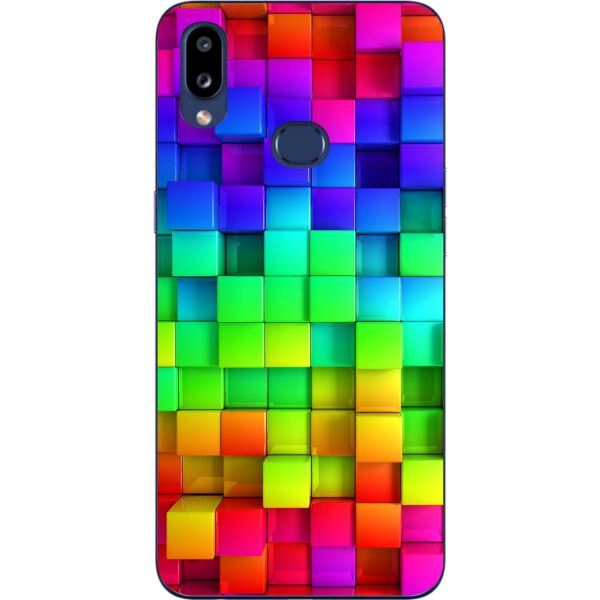 

Силиконовый бампер Casemarket с изображением для Samsung A10s Galaxy A107F Кубики