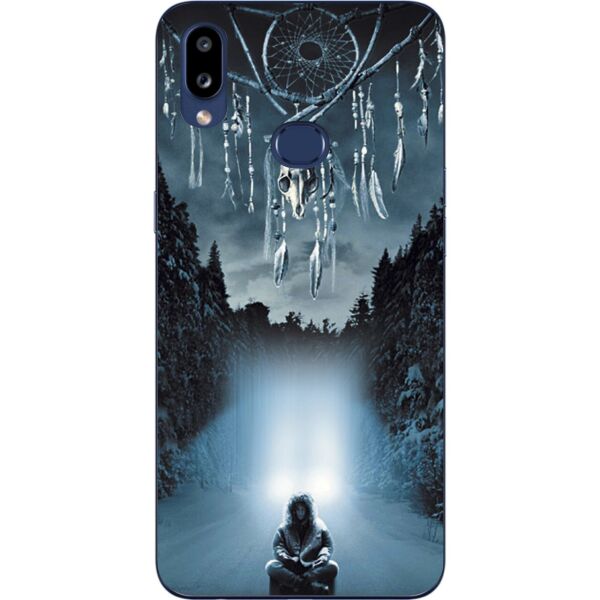 

Оригинальный силиконовый бампер чехол Casemarket для Samsung A10s Galaxy A107F с картинкой Дорога