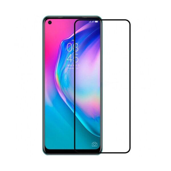 

Захисне скло Glass Full Glue для Tecno Camon 16S (Чорний)
