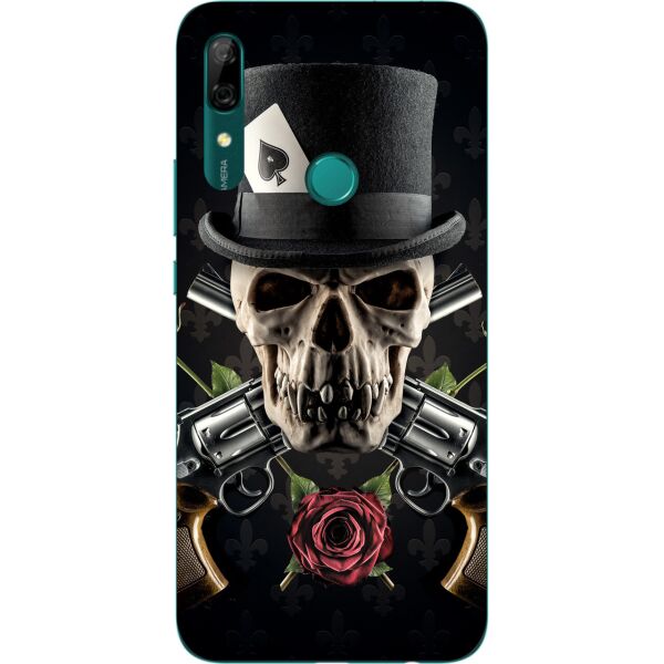 

Бампер Casemarket силиконовый чехол для Huawei P Smart Z с картинкой Череп в шляпе