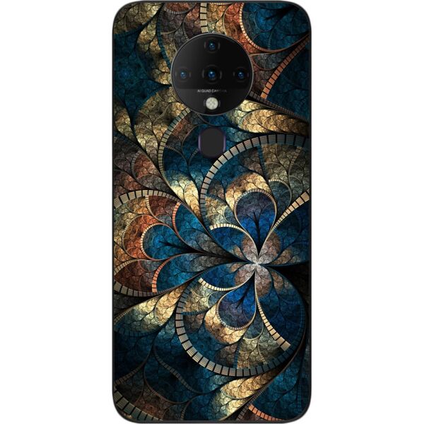 

Оригинальный силиконовый чехол SMTT для Tecno Spark 6 с картинкой Узор