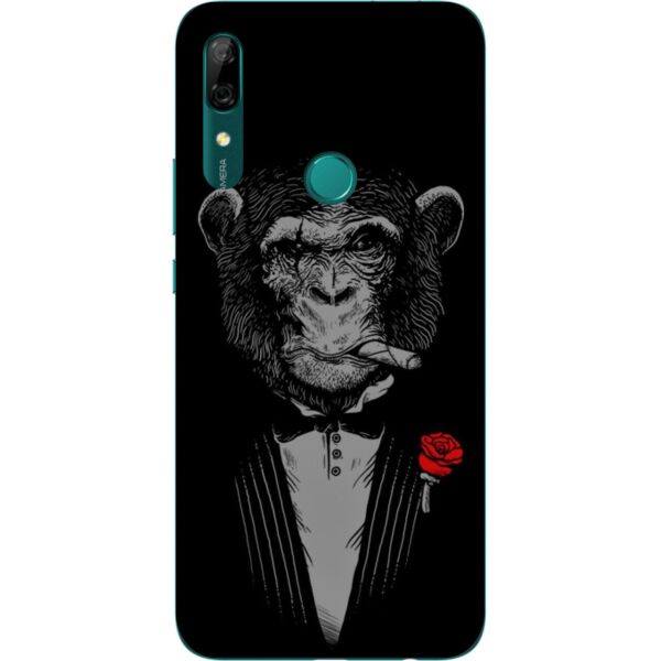 

Оригинальный силиконовый бампер чехол Casemarket для Huawei P Smart Z с картинкой Джентльмен